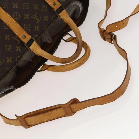 LOUIS VUITTON Monogram Keepall Bandouliere 55 Boston Bag - Picture 6 of 15